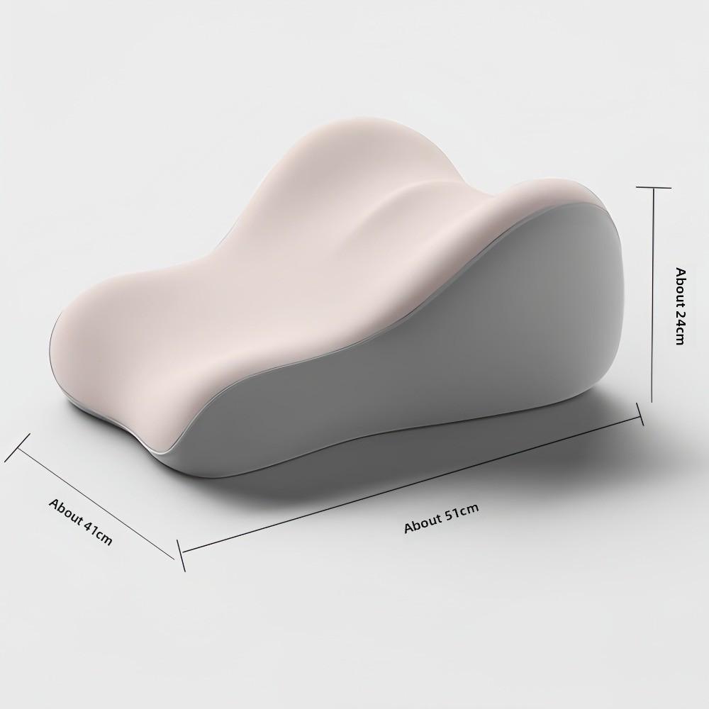 Non-Slip Relax Cush Pillow Soft Relaxing Prone Pillow Bed Wedge Pillow  for Rest, Massage, Reading