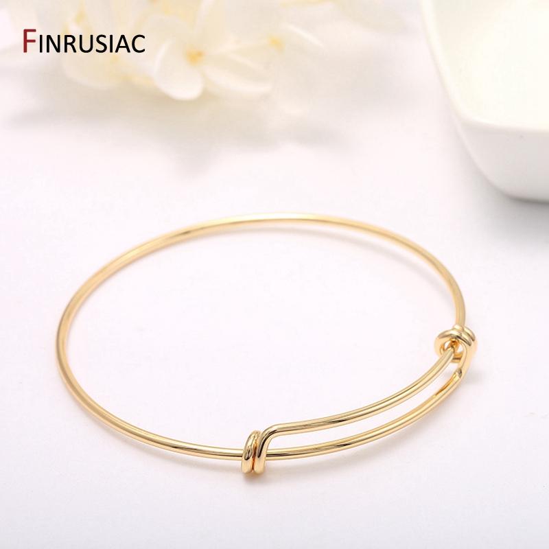 Fashion Gold Plated Bracelets Bangles Jewelry For Women Girls Adjustable Cuff Bangle Chain Bracelets Accessories