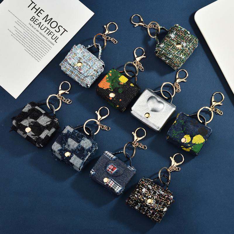 Mini Small Bag Exquisite Bag Pendant Bag Keychain Coin Wallet Headphone Bag Decoration Gift Can Hold Other Small Items