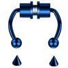 Magnetic Titanium Steel Fake Horseshoe Nose Ring - Non-Piercing Jewelry