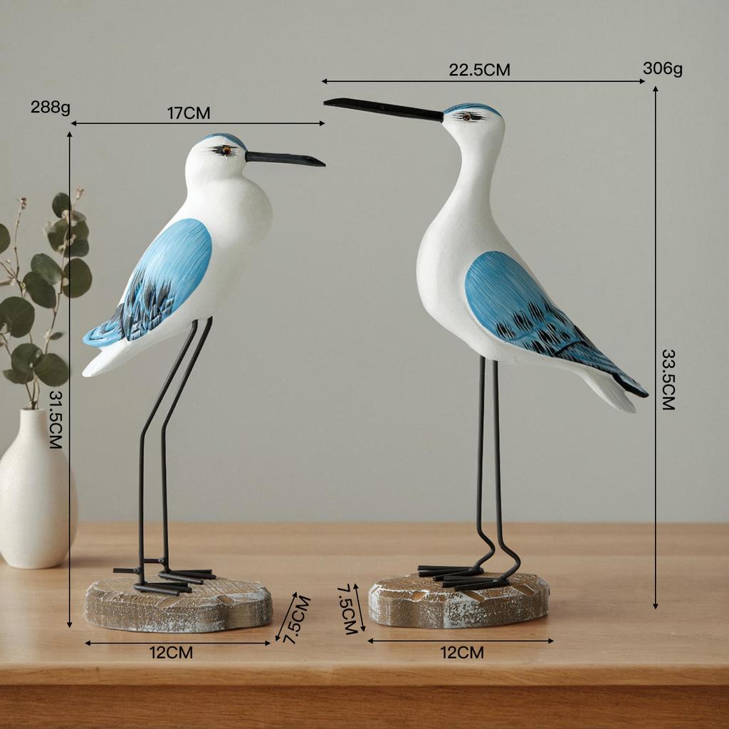 Mediterranean-Style Seagulls And Seabirds, Children's Room, Model Room, TV Cabinet, Home Partition, Decorative Items, Gifts
