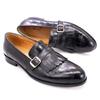 Classic Men Shoes High Quality Pure Cowhide Leather Casual Formal Office Suit Match Footwear Metal Buckle Loafers for Gentlemen