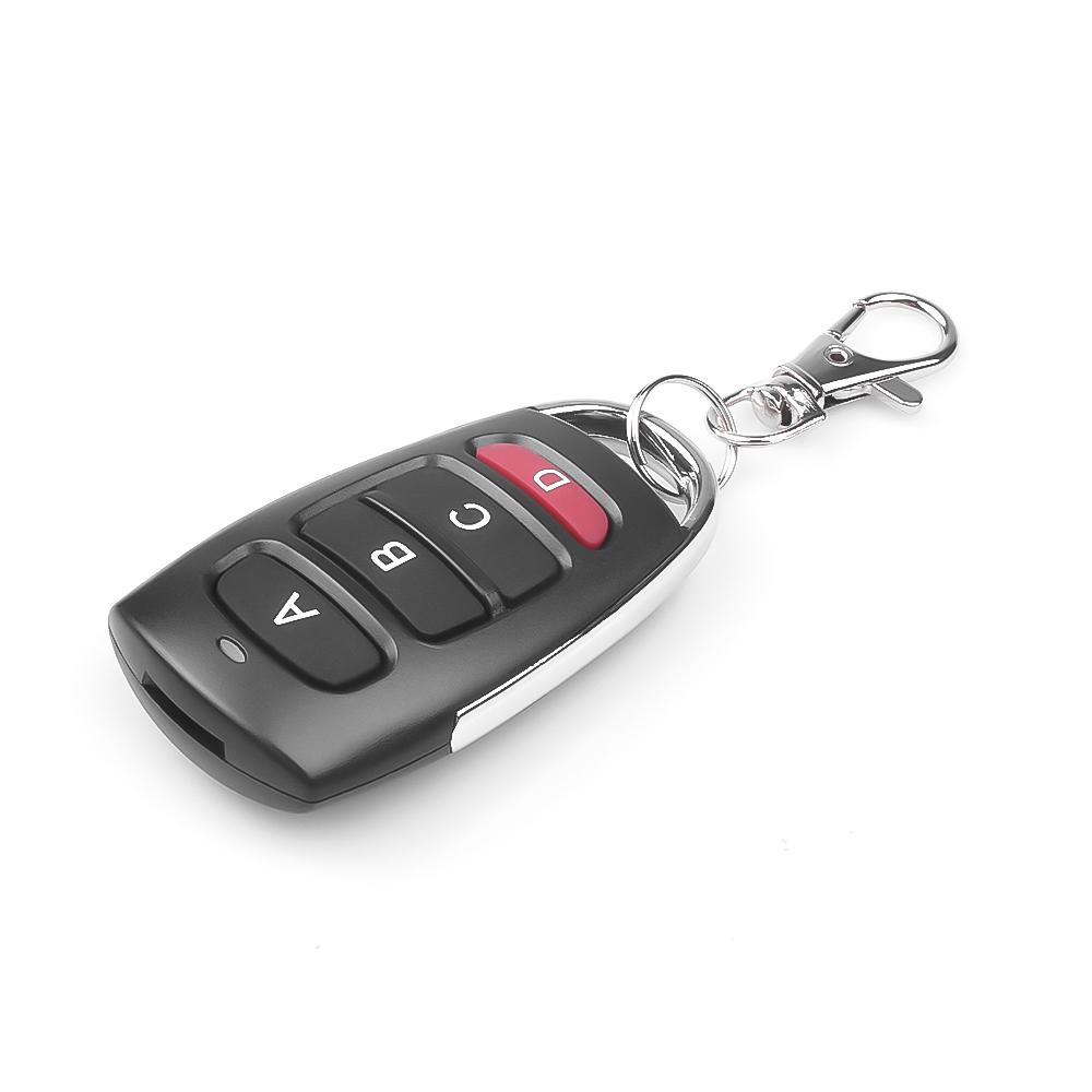 Learning Fix Code RF Remote Control Key 433mhz Transmitter Cloning Duplicated Copy for Electric Garage Door Car