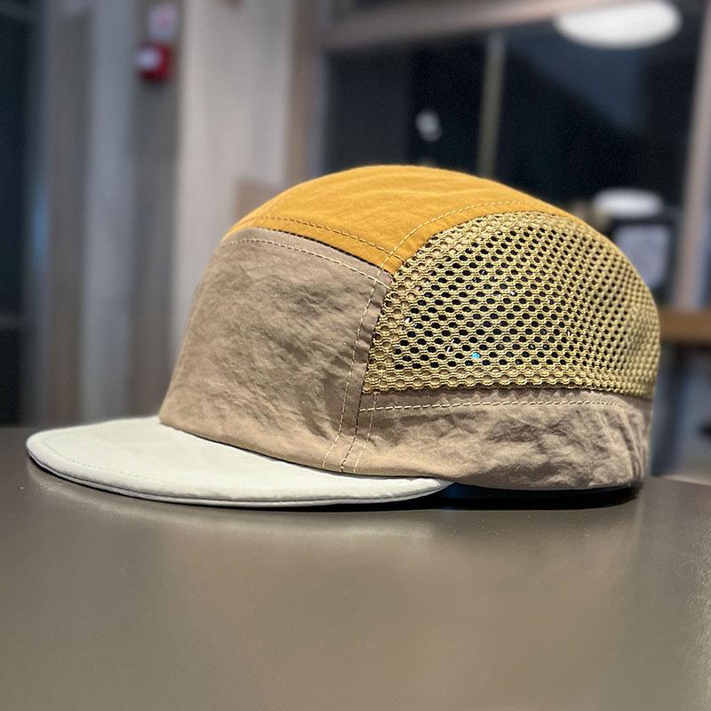 Bunte Mesh-Baseballkappe im koreanischen Stil, atmungsaktiv, Sonnenschutz-Visierkappe, universelles Passformdesign, für Damen Herren Outdoor, täglichen Sport