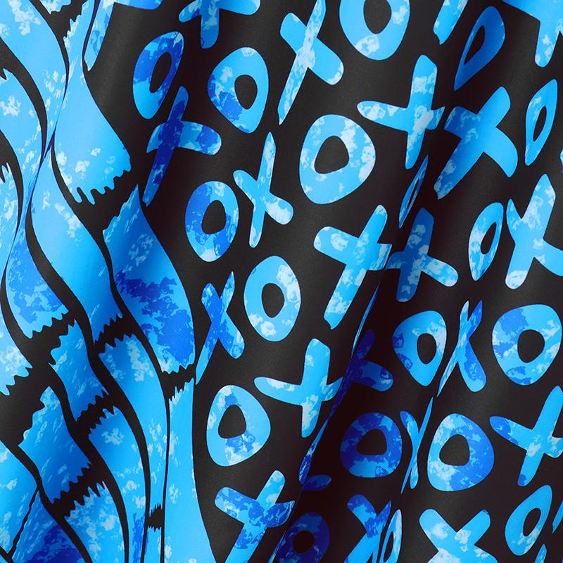 Women Plus Size Off Shoulder Sleeveless Printed Dresses