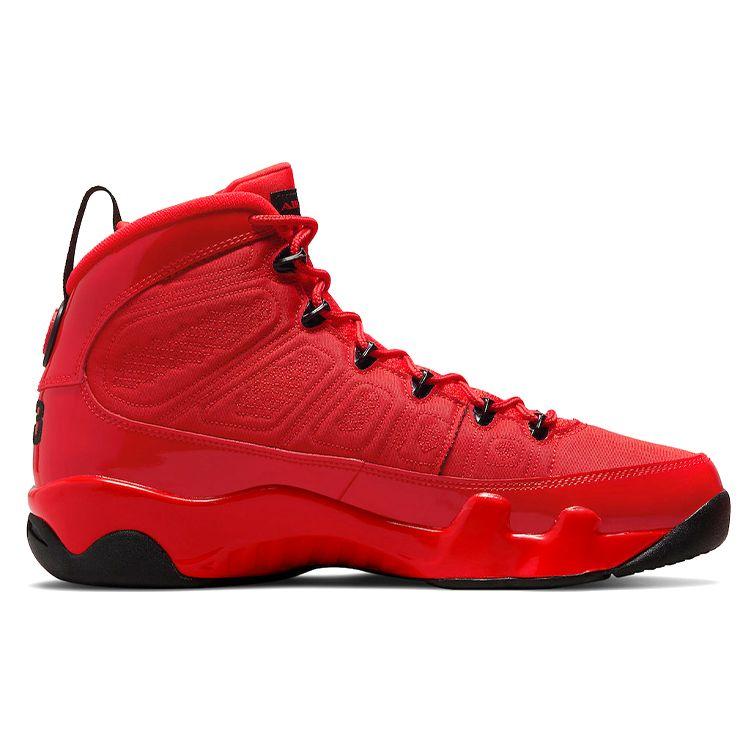 Air Jordan 9 Retro Chile Red Men Sneakers Black CT8019-600