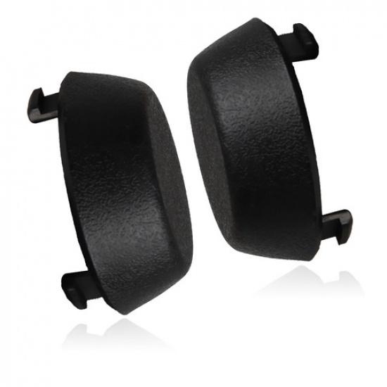 Set of 2 Rear Bumper Dome Caps Cover for 2000-2006 Toyota Tundra PT228-34000-BK