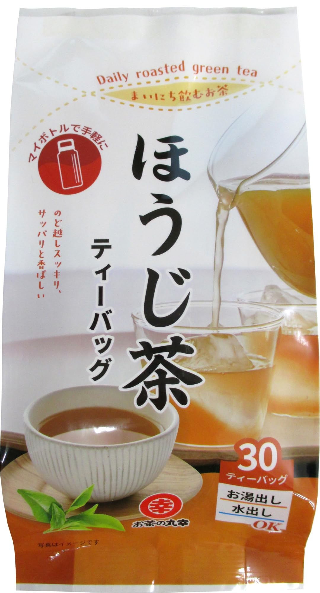 Marukou Tea Everyday Drinking Tea Roasted Green Tea Teabags 3g x 30P - -