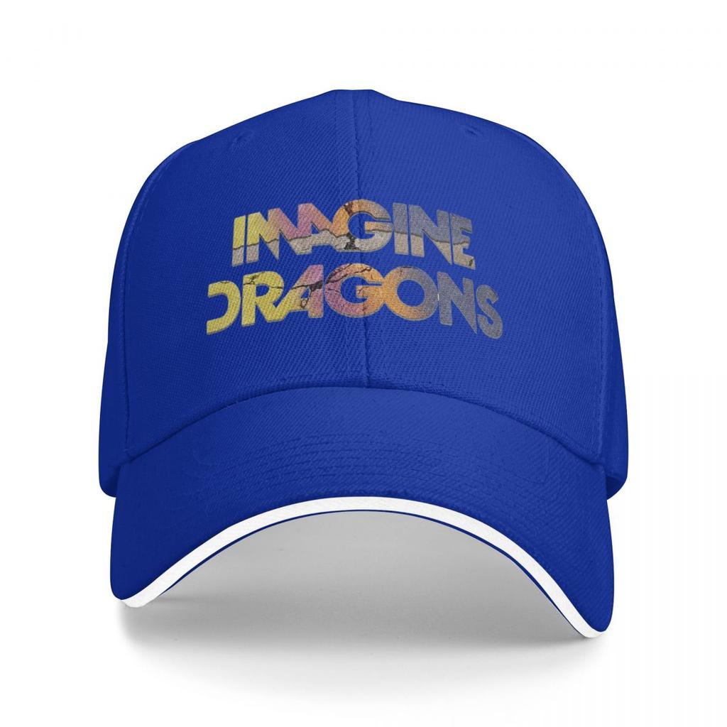 Imagine Dragons Rockband Baseballkepsar Snapback Basebollkepsar Andningsbara Casual Keps Utomhus för Män Och Kvinnor