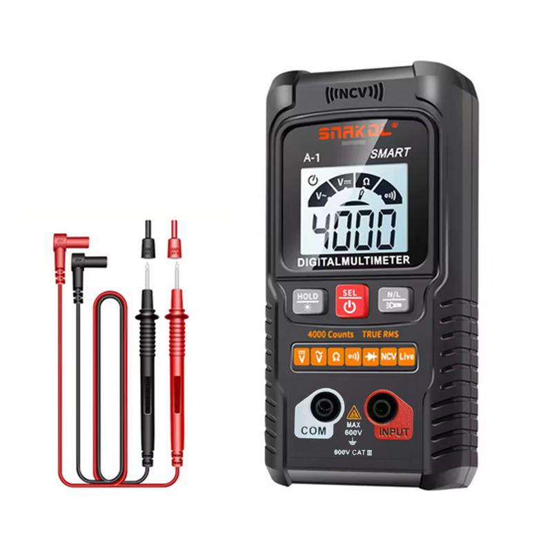 

Automatic Digital Multimeter 4000 Counts AC/DC Voltmeter Multimeter Auto-Ranging Smart Digital Multimeter Digital Multi Meter