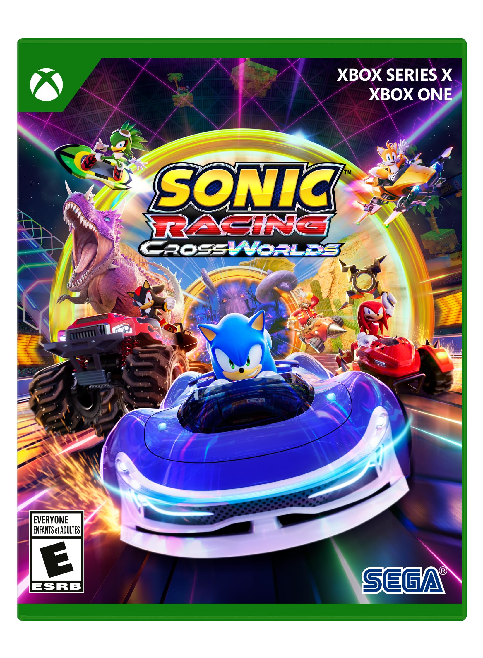 

Sonic Crossworlds Launch Edition North Xbox Series X Гонки (Импортная версия Америка) - зелёный