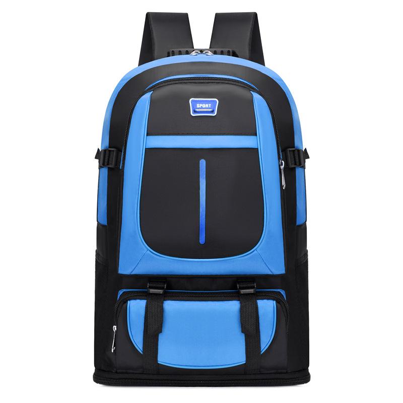 Large Capacity Backpack Men's Mountaineering Backpack Waterproof Travel Bag Lightweight Travel Backpack Women's Double-Shoulder Backpack