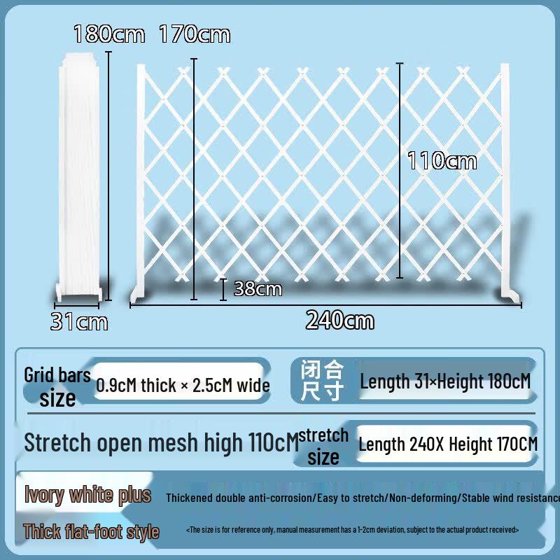 Retractable Anti-Corrosion Wooden Fence