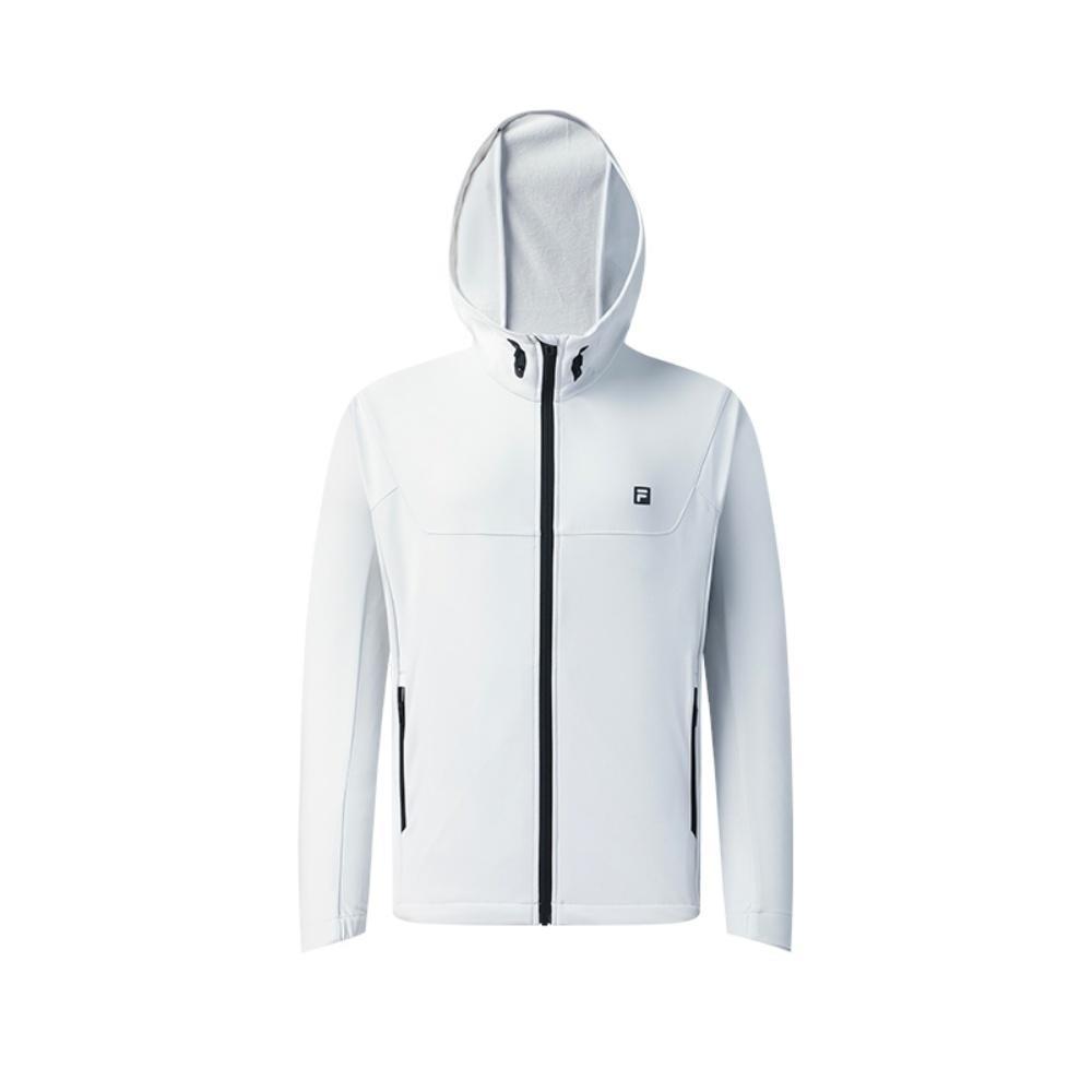 

Fila Флисовая подкладка Теплая Модная Спортивная Повседневная Универсальная Удобная Куртка с капюшоном Тканая Мужские куртки Земляной серый A51M541701FGY M