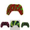 Vibrant Tie-dye Game Controller Push Bubble Sensory Fidget Toy For Stress Relief