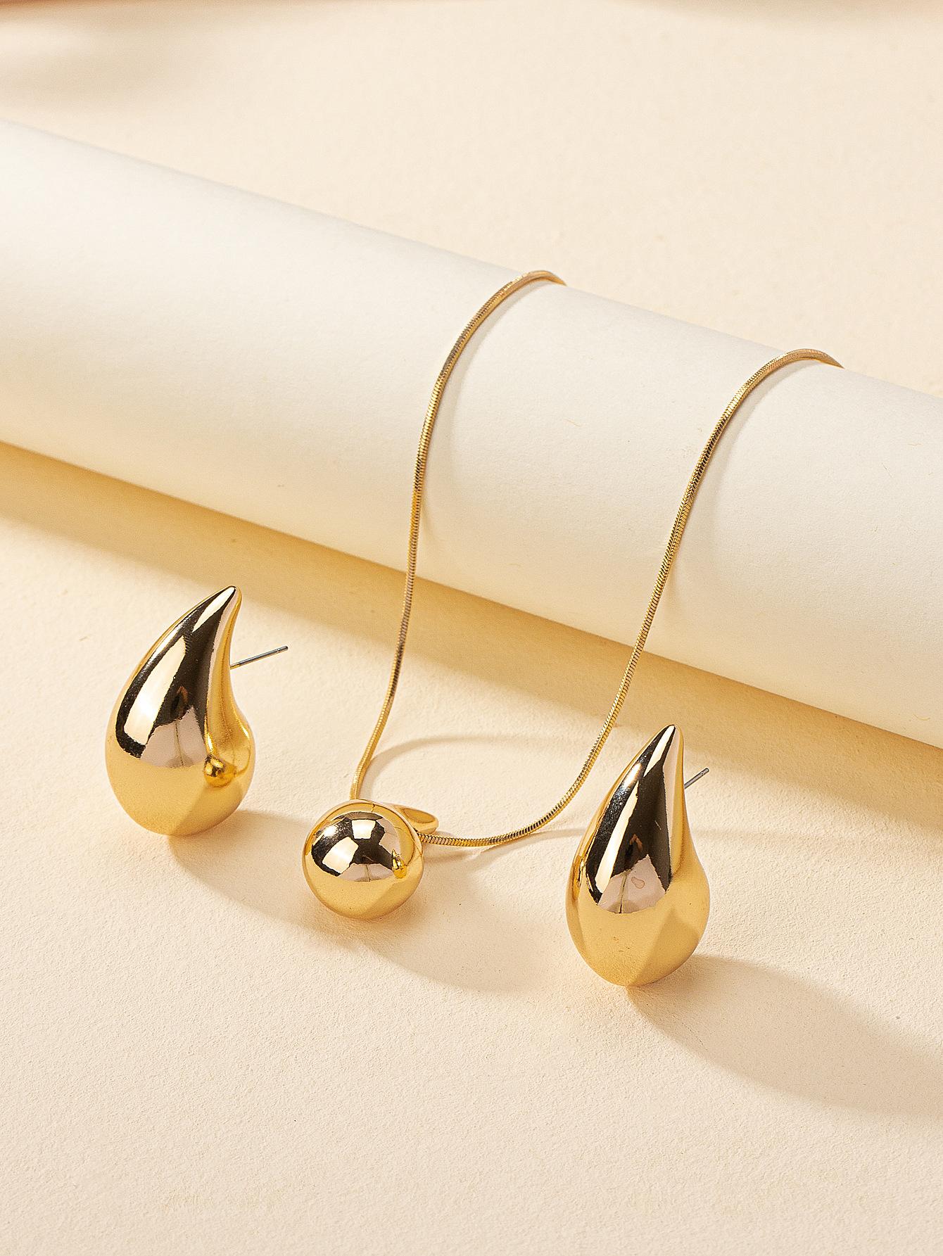 Аксессуары Подвеска Капля Воды Вечеринка Панк Ожерелье Глянцевое Большое Русалка Слеза Русалки Нишевое Ожерелье