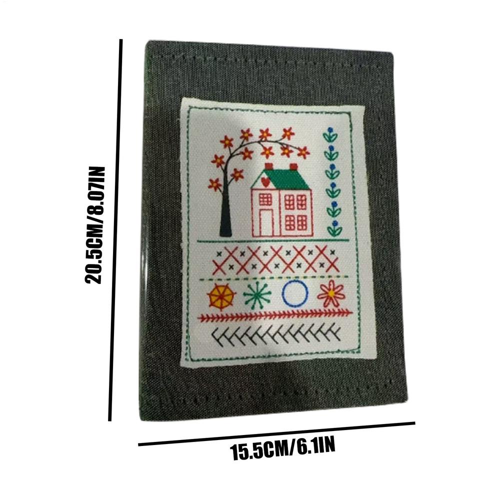67 Pcs Embroidery Kit for Beginners with Patterns, Easy Sewing Starter Kit for Adults & Teens to Learn DIY Crafts