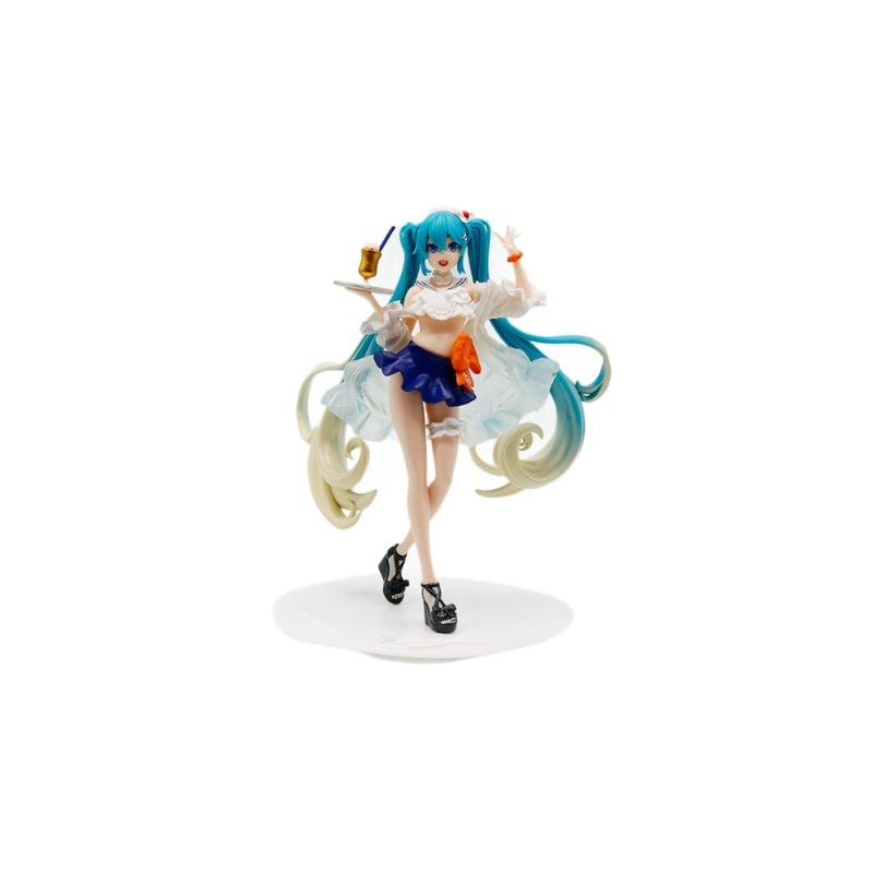 Cute Girl Hatsune Miku Anime Character Fashionable Suitable For Desktop Decoration Ornaments Doll Christmas Gift Pvc Collectible