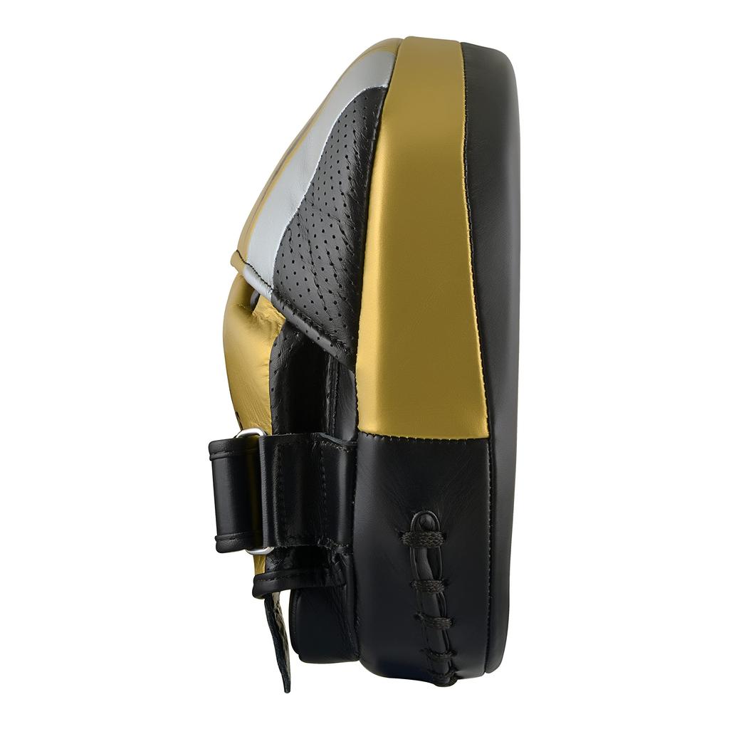 adidas Speed Micro Air Punching Mitts ADISP550FM adidas Boxing Mitts for Kickboxing and Gym Use and (Pair) // (Black Gold)