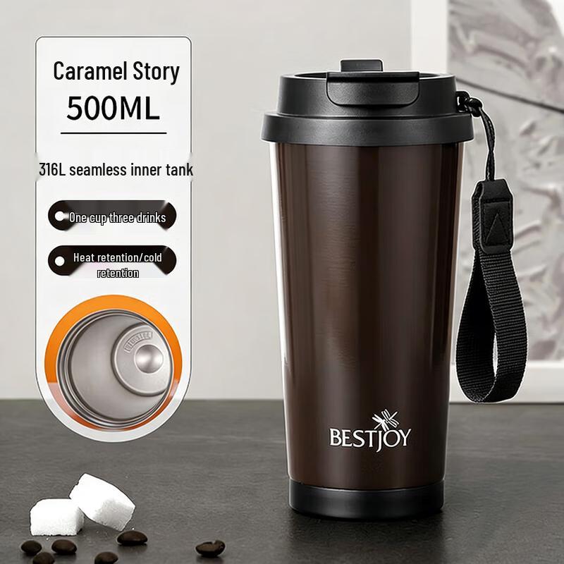 

FUGUANG 316L Stainless Steel Insulated Coffee Mug