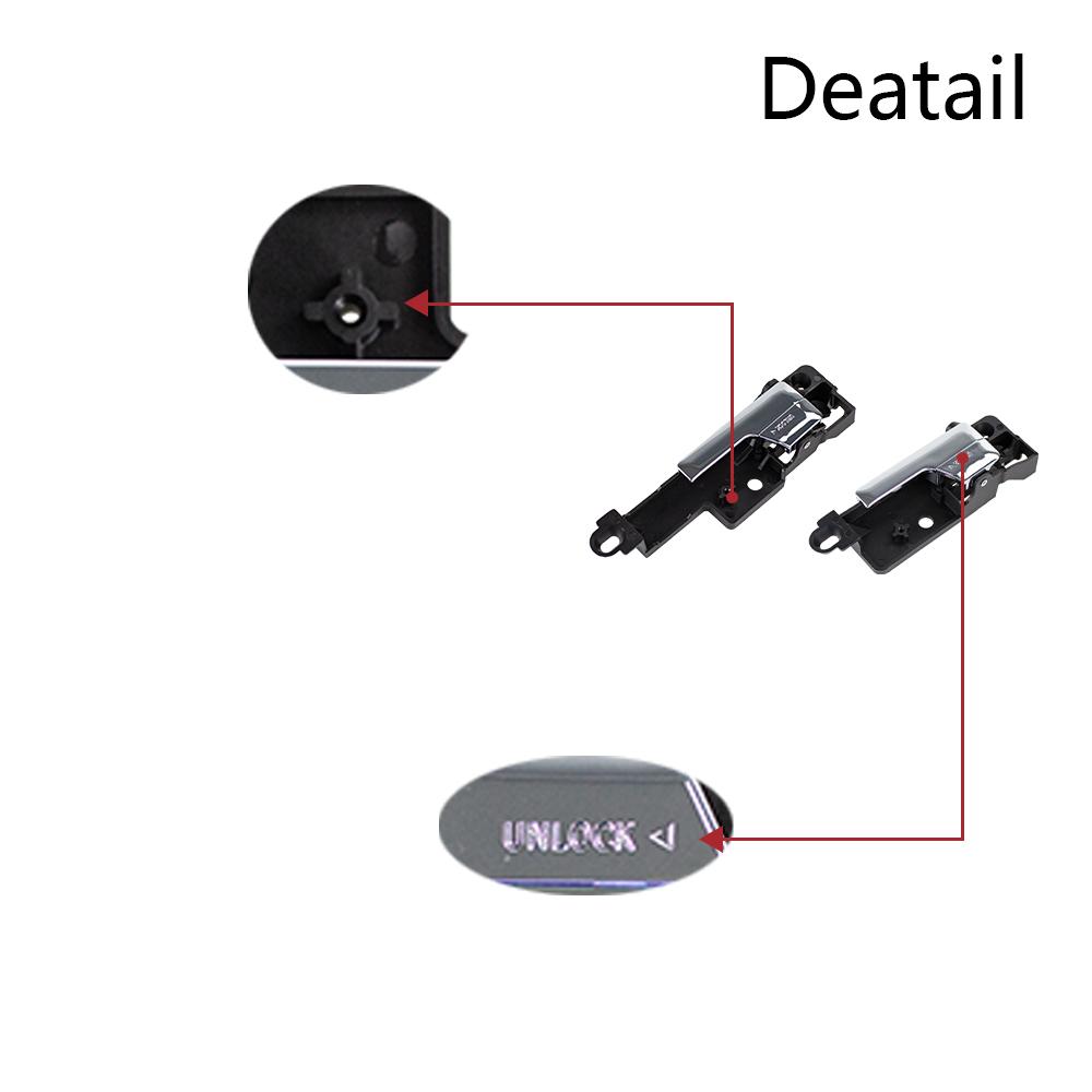 4 Door Interior Handle 6E5Z5422601A Chrome For Lincoln MKZ Mercury Milan Ford Fusion Inner