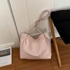 Fashionable Polka Dot Shoulder Bag for Commuting, Large Capacity Bag, Hand-held Tote Bag