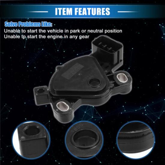 Pack (1) Transmission Range Sensor Switch For Mitsubishi Galant 2004-2012