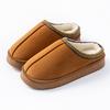 Autumn and Winter New Cotton Slippers Home Indoor Warm and Velvet Couple Non-slip Shoes