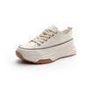 2025 New Casual Fashion Versatile Platform Canvas Shoes Women's Retro Niche Ins Casual Sports White Shoes