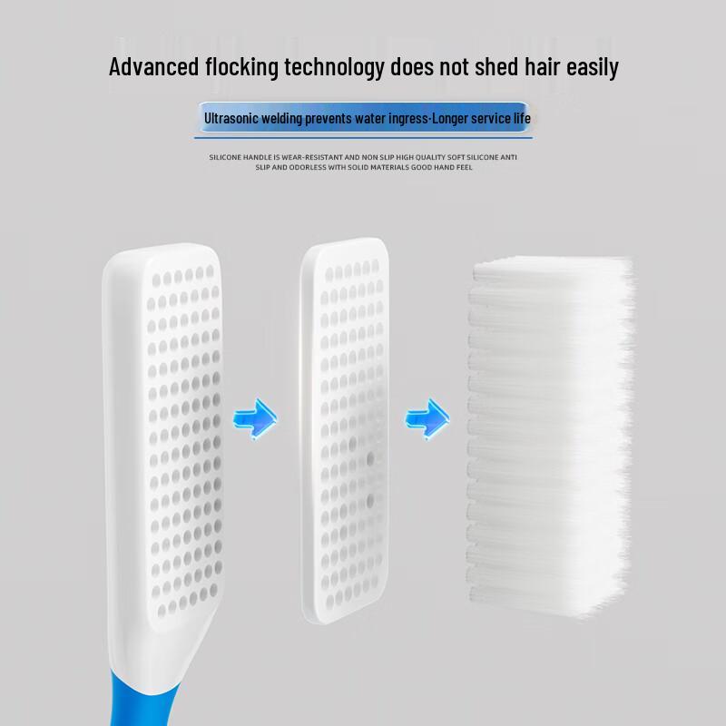 Multifunktionale Schuhputzbürste mit weichen Borsten