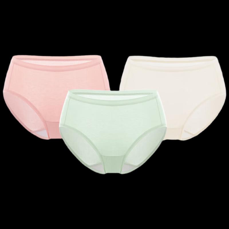 PurCotton Women's Pure Cotton Triangle Briefs 3-Pack