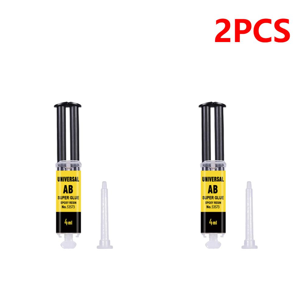 Epoxy Resin AB Glue Office 2 Minutes Curing Firm Long-lasting Reliable Epoxy Resin Strong Glue AB Glue Adhesive Super Liquid