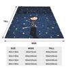 Coralines Doll Horror Cartoon Merch Throw Blanket Soft Blanket Suprise Gifts