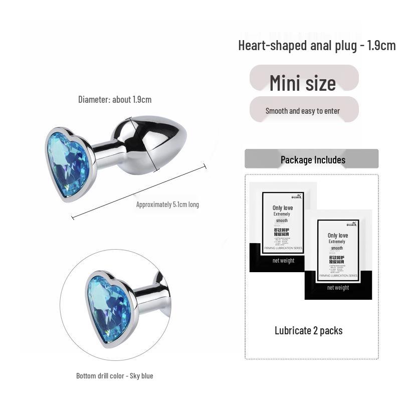 Metal Anal Plug: Beginner-Friendly Expander for Adults, Men & Women - G-Spot Massage, Dominance Play, and Punitive Toy