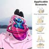 1pz Coperta con Stampa Stitch - Morbida, Coperta per Tutte le Stagioni per Soggiorno, Camera da Letto, Regalo Personalizzato con Adorabile Design Cartoon