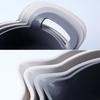 4pcs Plastic Mixing Bowls Set, Non-Slip Salad Bowl, Baking Prep Bowls, Multi-purpose Rinse Bowls, Kitchen Essentials, Various Sizes