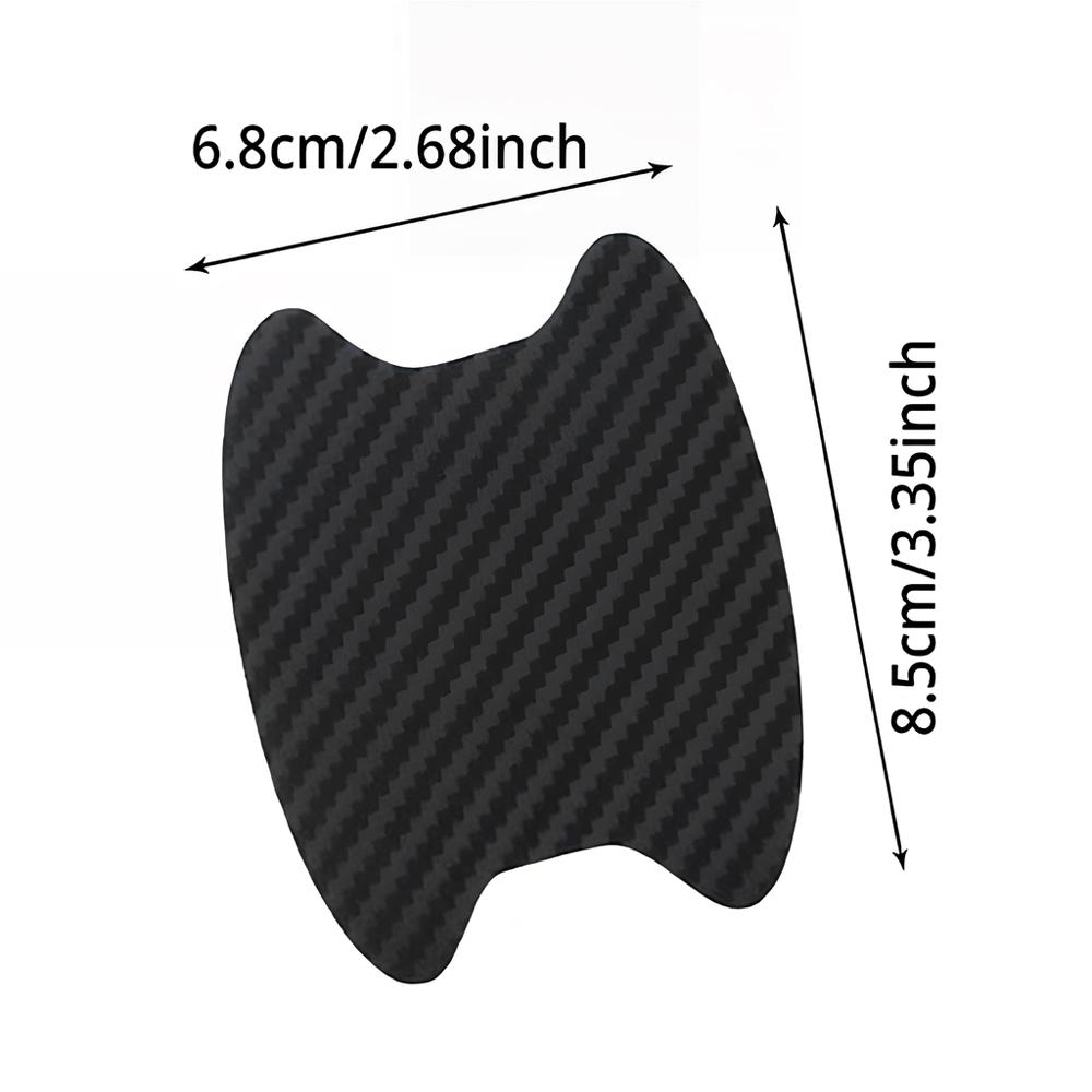 4 bucăți/set autocolant ușă mașină capac rezistent la zgârieturi peliculă de protecție pentru mâner accesoriu exterior