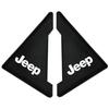 2Pcs Car Door Corner Silicone Protective Anti-Collision Cover for Jeep Renegade Compass Grand Cherokee Wrangler Jk Gladiator