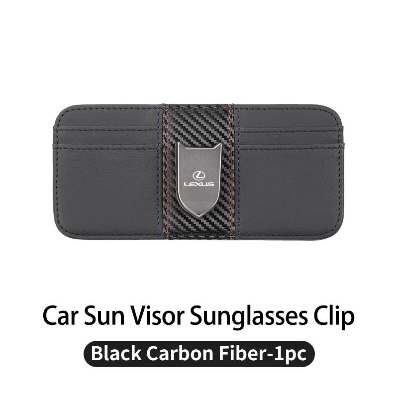 

Car Visor Organizer Glasses Bag Sunglass Holder Card Clip Interior For Lexus CT ES GS NX IS250 CT200h IS300h ES300h RX400h NX300