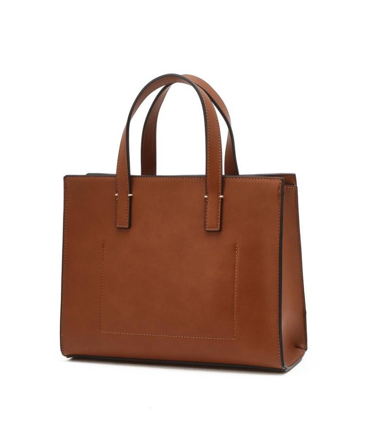 Hazzys Men Acc Brown Logo Contrast Crossbody Tote Bag Hjba6F890W3