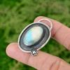 Daughters Day Deal 925 Sterling Silver Larimar Gemstone Wedding Pendant Jewelry