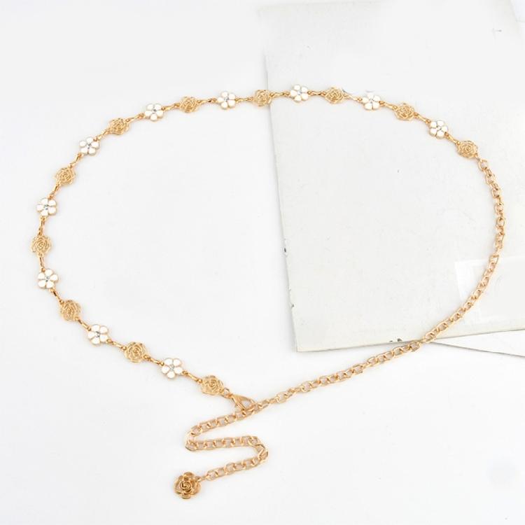 Metallic Waist Chain Waist Jewelry For Women Fashion Decorative Waist Accessory For Wedding Party and Daily Outfit
