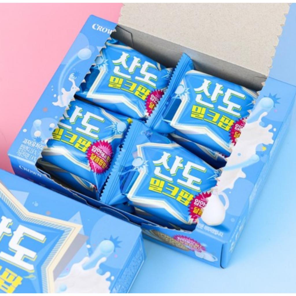 [Crwon] Sando Milk Pop & Berry Pop 161g