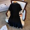 Plus Size Women's Summer Loose Mid-Length Slimming Dress