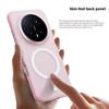 For Honor Magic 8/Magic 8 Pro/Magic8 Pro Case Skin-feel Matte Translucent 360° Holder Ring Magnetic Anti Slip Protective Cover