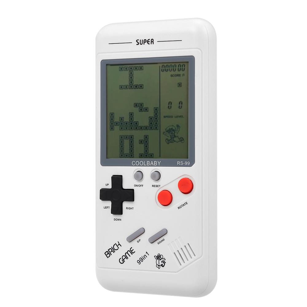 Goolsky RS-99 Spielkonsole Tetris Klassisch Game Block Game 26 Arten von Puzzle-Spielen tragbare Spielmaschine für Kinder Goolsky RS-99 Spielkonsole Tetris Klassisch Game Block Game 26 Arten von Puzzle-Spielen tragbare Spielmaschine für Kinder