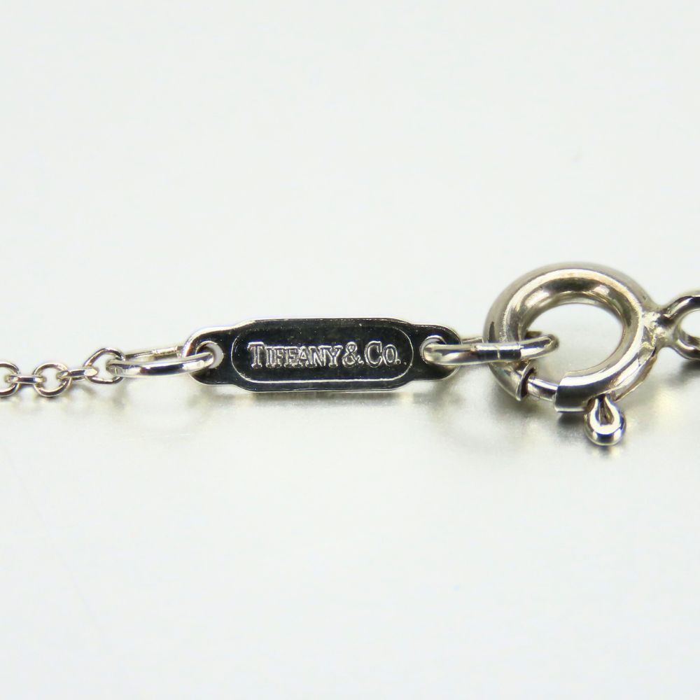 Used TIFFANY&Co. Necklace Silver925 2.4g Silver Ribbon
