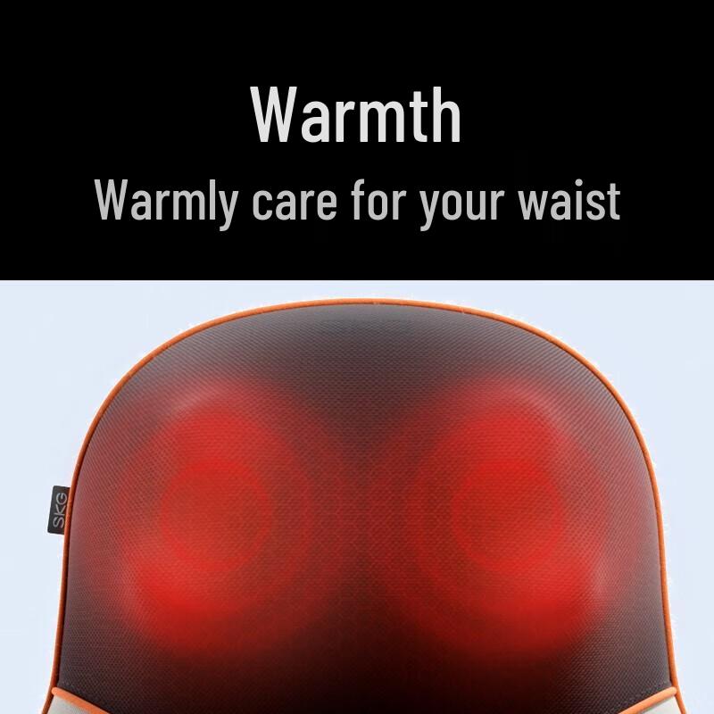 SKG Wireless Lumbar & Back Massager Cushion CN plug (adapter included)