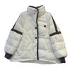 Down jacket women's short new loose design sense splicing niche thickened small autumn and winter coat