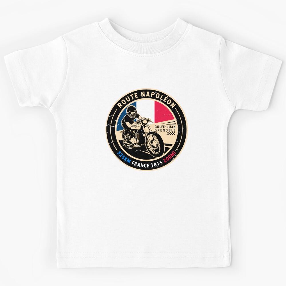 Route Napoleon | France | Motorcycle Kids T-Shirt 170